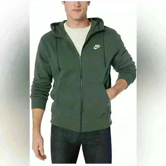 Nike Other - Nike Zip up Men’s Hoodie Green XXL
